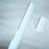 Double Ended Eyebrow Trimmer, Anti Scratch Trimming Tool for Men, Women-Blue view 3