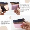 2pcs Self Tanner Brush Body Makeup Brushes Liquid Foundation for Self Tan Brush Self Tan Applicator Face Neck Body Leg Tanning Makeup (Rose pink + champagne gold) view 3