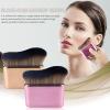 2pcs Self Tanner Brush Body Makeup Brushes Liquid Foundation for Self Tan Brush Self Tan Applicator Face Neck Body Leg Tanning Makeup (Rose pink + champagne gold) view 4