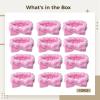 12 Pcs Flannel Spa Headbands With Bow, Soft Adjustable Hairbands For Women, Ideal For Makeup, Skincare, And Facial Care, view 3