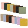 15-Pack Mini Cosmetic Bags, Self-Closing Pu Leather Pouches For Makeup, Jewelry, And Headphones, Waterproof Portable Lambskin Travel Bags view 1