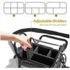 2025 New Makeup Artist Travel Bag Transparent Waterproof Cosmetics Storage Bag with Adjustable Strap and Divider view 2