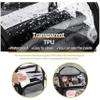 2025 New Makeup Artist Travel Bag Transparent Waterproof Cosmetics Storage Bag with Adjustable Strap and Divider view 3