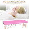 100 Disposable Massage Table Covers, 71 X 31.5 Non-Woven Bed Sheets, Single-Use Breathable Fabric For Spa, Beauty Salons, Hotels, Tattoo Studios view 3