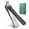 Ingrown Nail Clippers, CLPPNA Slanted Curved Blade Toe Nail Clippers for Ingrown Toenails & Fingernail, Stainless Steel Toenail Clippers Cutter, Angled Nail Clippers for Seniors, Men, Women view 1