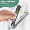 Ingrown Nail Clippers, CLPPNA Slanted Curved Blade Toe Nail Clippers for Ingrown Toenails & Fingernail, Stainless Steel Toenail Clippers Cutter, Angled Nail Clippers for Seniors, Men, Women view 4
