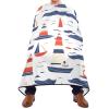 Barber Cape Salon Cape Hairdressing Apron Haircutting Waterproof Sailboats for Adults Clients with designs Adjustable Neck Closure view 2