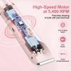 2025 New Bikini Trimmer for Women, 2 in 1 Dual Head Body Bikini Shaver, Ultra Low Silent, Painless & Cordless Hair Removal for Body , IPX7 Waterproof & Easy Cleaning for Shower & Travel (Pink) view 3