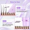 2025 New Bikini Trimmer for Women, 2 in 1 Dual Head Body Bikini Shaver, Ultra Low Silent, Painless & Cordless Hair Removal for Body , IPX7 Waterproof & Easy Cleaning for Shower & Travel (Purple) view 4