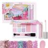 Petite 'N Pretty - WhimsiCali Eyeshadow & Cheek Makeup Palette and 10K Shine Lip Gloss Duo  Natural & Non-Toxic Face Makeup for Kids, Children, Tweens and Teens view 1