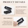 12pcs Secure Setting Clips 10-Teeth Snap-comb Hair Clips Clip with Safety Pins Wig Clips to Securing the Headscarf, for Girls, Women's Headscarf and Hijab view 3