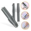 CALLARON 3Pcs Duckbill Eyebrow Pencil Sharpener Aid Tool Stylish Durable Cosmetic Sharpener for Eyebrow Lip Pencils Compact Design for and Use view 2