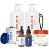 Routine Wellness Bundle - Shampoo and Conditioner Set for Thinning Hair, Two Serums for Scalp Health, Hair Growth Supplement & Hair Mask - Coconut & Vanilla view 1