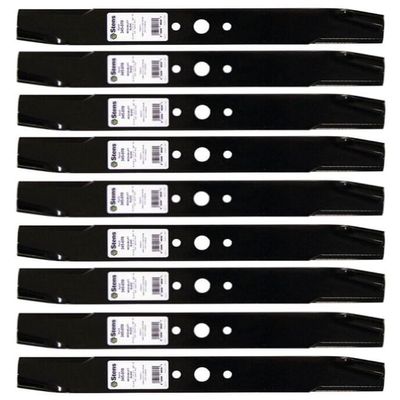 9 Medium-Lift Blades fit Replacement for Simplicity 1726453YP 1708229SM 1716697ASM 1726453 LT200