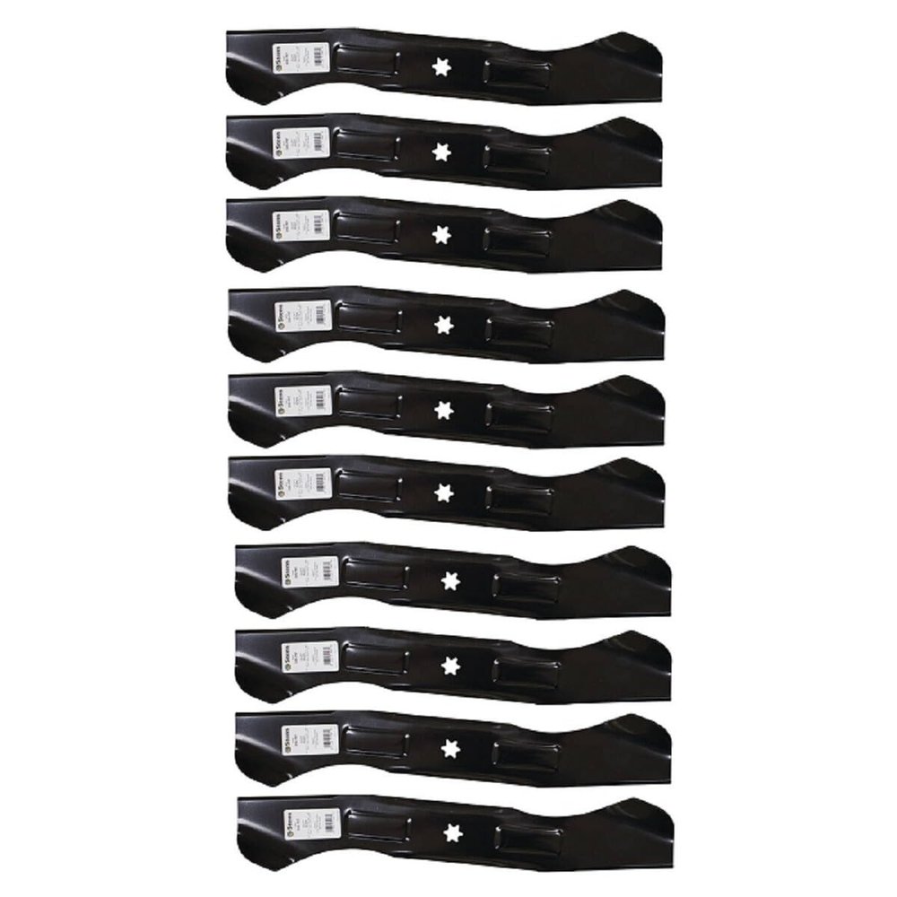 10 Hi-Lift Blades fit Replacement for MTD Cub Cadet 942-04244A 46" Deck LTX1045 LTX1046 XT2-LX46