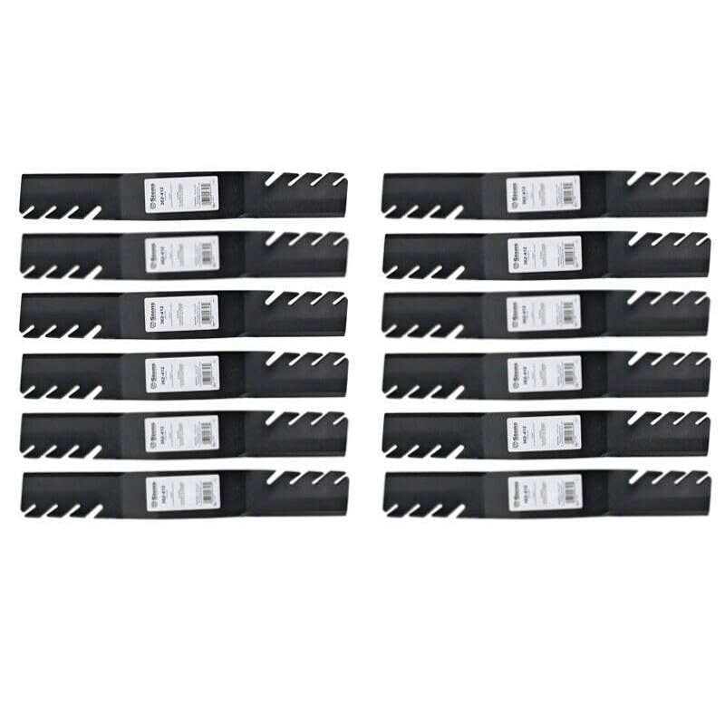 12 Toothed Blades fit Replacement for Cub Cadet 742-04053 942-04053A 942-04053C 17WF2BDP056