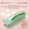 Bekhic Bikini & Manscape Body Hair Trimmer for Men & Women  Cordless Electric Groin Shaver with No-Nick Ceramic Blade  IPX7 Waterproof Wet/Dry Pubic Groomer with LED Light for Sensitive Skin view 3
