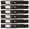 6 Standard Blades fit Replacement for Dixie Chopper 30227-50X Iron & Silver Eagle for Classic X view 1