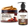 100% Unrefined Raw Batana Oil & Batana Oil Hair Growth Shampoo view 1