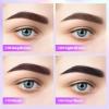 2PCS Tattoo Eyebrow Gel Easy Peel OffWaterproofLong-lastingSmudge Proof#01 Deep Brown view 2