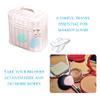 Akozon Reusable Silicone Makeup Brush Covers & Holder - TravelFriendly Dust Covers for Organizing Makeup Brushes At Home and OntheGo (blue) view 3