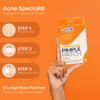 EZACNE Pimple Patches for Nose  Hydrocolloid Nose Pimple Patches for Zits, Blemishes & Excess Oil  Overnight Pore & Whitehead Nose Strips (12 Count) view 4