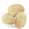 100% Organic Oval Shape Loofah Pack of 2|Exfoliating Bath Sponge for Men and Women |Natural Real Egyptian Shower Loofah Sponge Body Scrubber |Removes Dead Skin Easily view 1