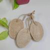 100% Organic Oval Shape Loofah Pack of 2|Exfoliating Bath Sponge for Men and Women |Natural Real Egyptian Shower Loofah Sponge Body Scrubber |Removes Dead Skin Easily view 2