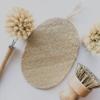 100% Organic Oval Shape Loofah Pack of 2|Exfoliating Bath Sponge for Men and Women |Natural Real Egyptian Shower Loofah Sponge Body Scrubber |Removes Dead Skin Easily view 3