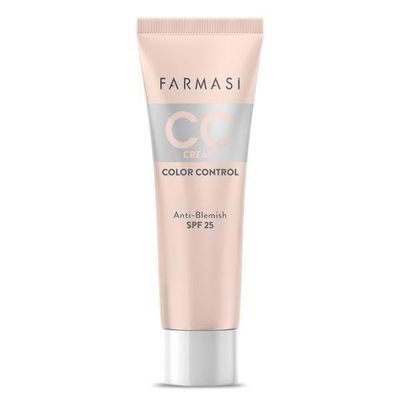 Farmasi CC Cream 06 Deep, 30 ml/1 fl Oz  Skin-Perfecting Color Correcting Cream with SPF 15 & Plant Extracts  Evens Tone, Hydrates & Provides Light Coverage  Lightweight Tint for Radiant Complexion