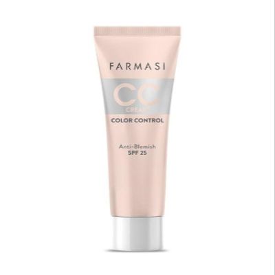 Farmasi CC Cream 01 Light, 30 ml/1 fl Oz Skin-Perfecting Color Correcting Cream with SPF 15, Plant Extracts Evens Tone, Hydrates & Provides Light Coverage Lightweight Tint for Radiant Complexion