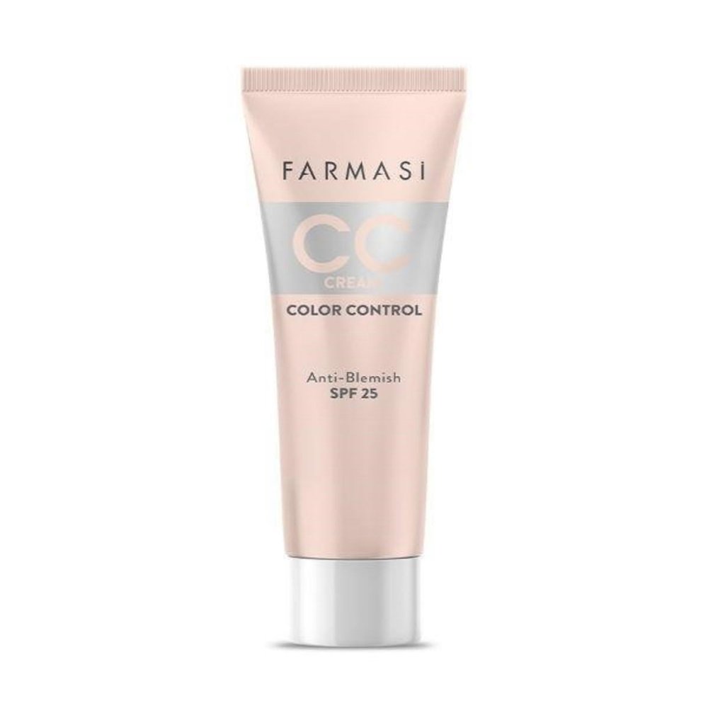 Farmasi CC Cream 01 Light, 30 ml/1 fl Oz  Skin-Perfecting Color Correcting Cream with SPF 15, Plant Extracts  Evens Tone, Hydrates & Provides Light Coverage  Lightweight Tint for Radiant Complexion