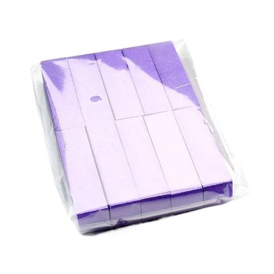 Colorful Buffing Sanding Files Block Pedicure Manicure Care Nail Art Sponge Buffer Block Polish Manicure Pedicure Tools(10pcs Purple)
