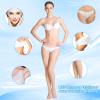 Chumia 102 Pieces Hair Removal Pad Sets Smooth Away Women, 2 Sizes Smooth Legs Skin Pad and 100 Pieces Exfoliation Fine Sandpaper, Lip Facial Leg Hair Removal Kit for Women (Blue) view 2