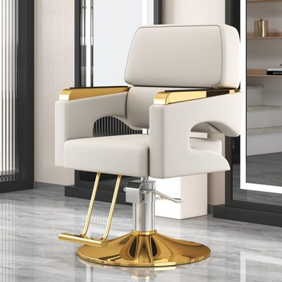 Asiwnshw Hairdresser Barber Salon Chair, Heavy Duty Hydraulic Pump Styling Chair, 360 Swivel Adjustable Spa Beauty Equipment, Hair Stylist Women Man for Barbershop(C)