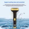 Ckuakiwu Electric Shavers for Men, 4-in-1 Painless Foil Shaver with LED Display, Rechargeable Cordless Beard Trimmer for Men Face Nose Eyebrows Hair, Foil Shavers for view 3
