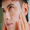 MEN'S FACIAL FOAM CHARCOAL & SCRUB 130g (Made in Japan) view 2