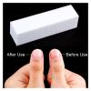 5/10Pcs Nail Buffer Professional Nail File Polisher Block Manicure Pedicure Files Sanding Polishing Sponge Nail Art Accessories(5pcs White) view 4