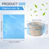AmazingSpark 150 Pcs Blue Disposable Foot Bath Liners Heavy Duty Thickening Plastic Portable Foot Tub Liner Large Pedicure Spa Bags for Hotel Home Use 25.6 x 21.6 Inches view 2