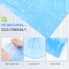AmazingSpark 150 Pcs Blue Disposable Foot Bath Liners Heavy Duty Thickening Plastic Portable Foot Tub Liner Large Pedicure Spa Bags for Hotel Home Use 25.6 x 21.6 Inches view 3