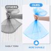 AmazingSpark 150 Pcs Blue Disposable Foot Bath Liners Heavy Duty Thickening Plastic Portable Foot Tub Liner Large Pedicure Spa Bags for Hotel Home Use 25.6 x 21.6 Inches view 4