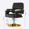 Asiwnshw Barber Salon Chair Hair Spa Chair with Hydraulic Pump, Adjustable Height 360 Degrees Swivel Styling for Salon Equipment(K) view 2