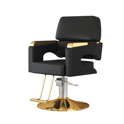 Asiwnshw Barber Salon Chair for Hair Stylist with Hydraulic Pump & Footrest, Adjustable Height 360 Degrees Swivel Styling Chair for Salon Equipment