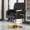 Asiwnshw Hairdresser Barber Salon Chair, Heavy Duty Hydraulic Pump Styling Chair, 360 Swivel Adjustable Spa Beauty Equipment, Hair Stylist Women Man for Barbershop(B) view 1