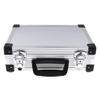 TEOYETTSF Aluminum Barber Tool Accessories Cosmetic Case Hairdressing Storage Rack Travel Suitcase-Silver view 2
