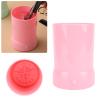 Electric Makeup Brush Cleaner Machine, USB Portable Electric Cosmetic Supplies Cleaner for All Size Makeup Brushes Pinkish view 4