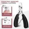 2025 Toenail Clippers for Thick Toenails for Seniors, Angled Long Handled Toe Nail Clippers for Thick Nails for Men, Heavy Duty Large Ingrown Toenail Clippers, Ultra Sharp Slanted Fingernail Clippers view 3