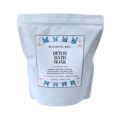 Kids Detox Bath Soak, with Bentonite Clay, Magnesium Sulphate & Himalayan Salt, Heavy Metal Detox