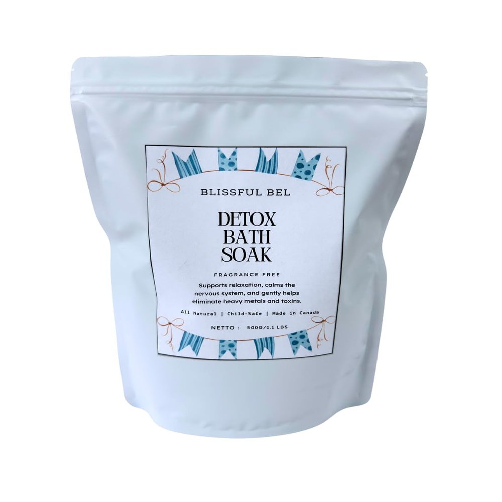 Kids Detox Bath Soak, with Bentonite Clay, Magnesium Sulphate & Himalayan Salt, Heavy Metal Detox