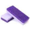 Foot Pumice Stone 2 Pack Pedicure Stone for Feet Pumice Sponge for Feet Callus Remover and Scrubber Double Sided Pedicure Foot Pumice Stone for Feet and Heels Callus and Dead Skins (Purple) view 1